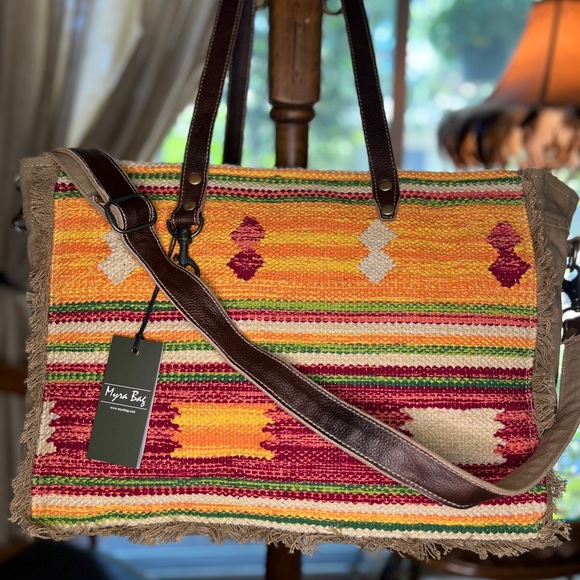 Myra Bag Bags New Myra Western Boho Weekender Travel Crossbody